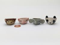 Miniature panda bowl