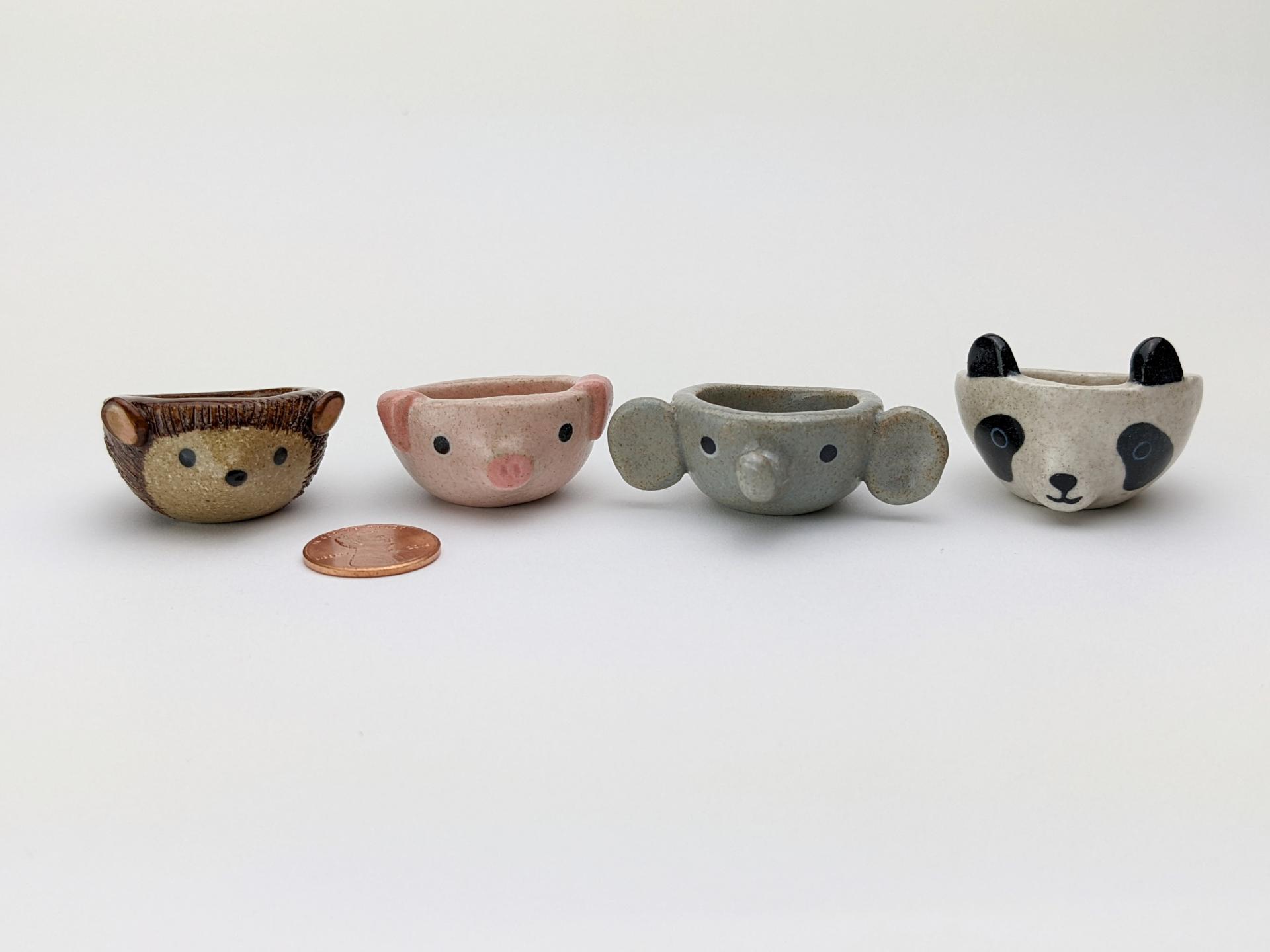 Miniature hedgehog bowl