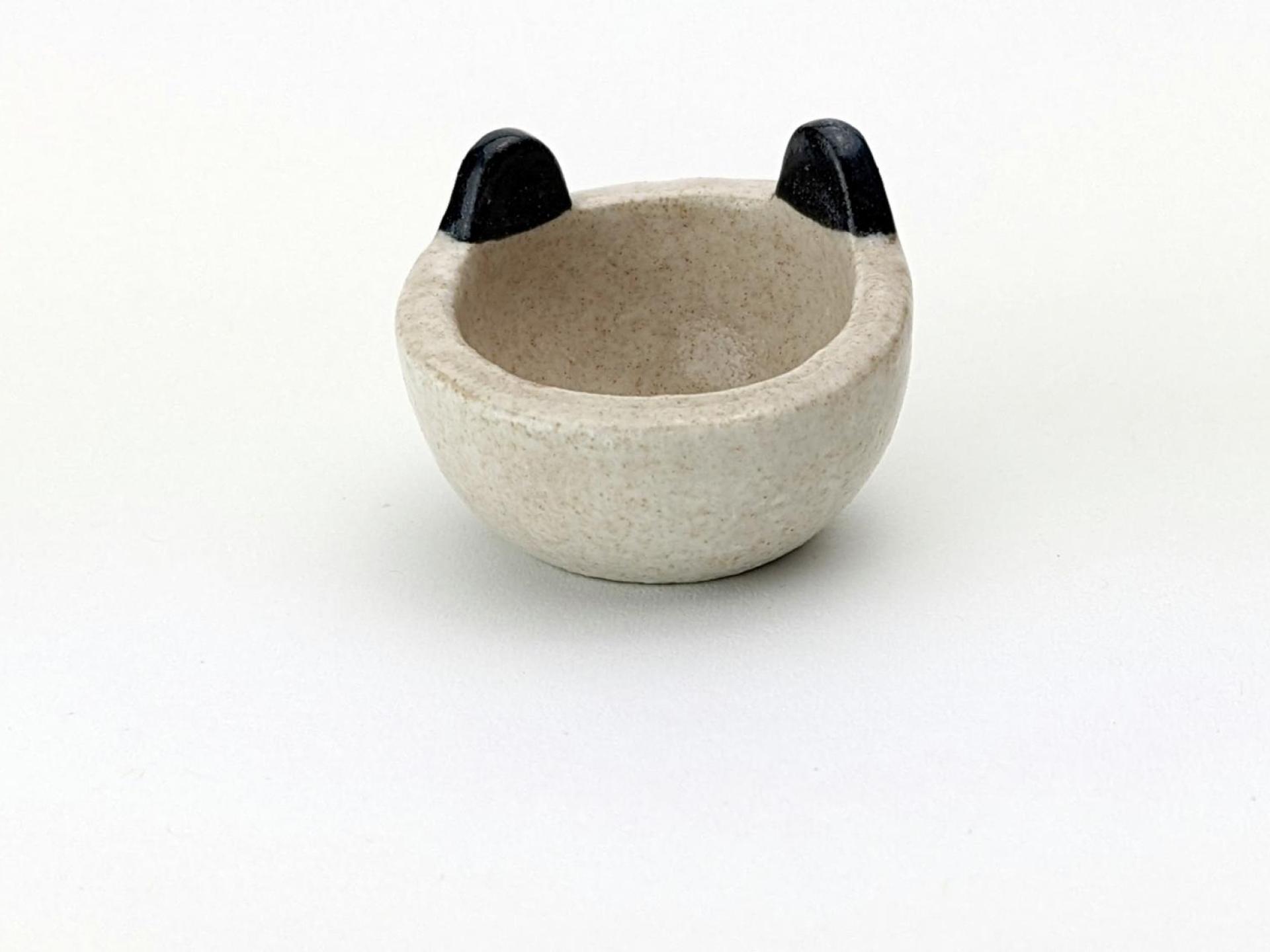 Miniature panda bowl