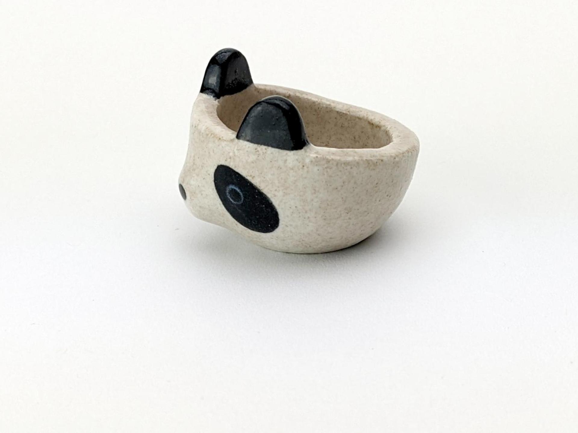 Miniature panda bowl